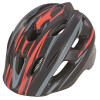 Kinder Helm Fahrradhelm 48-52cm - schwarz/rot Fahrradzubehör Helme Prophete 0923