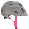 Prophete 0753 Inmold Kinder-Schutzhelm mit LED - S (52-56cm) - grau/pink