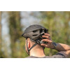 Fahrrad Helm Double Inmold Jugend-Schutzhelm - M/L (52-58cm) - schwarz Fahrradzubehör Prophete 0770