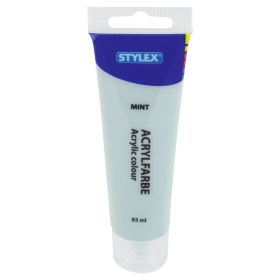 Acrylfarbe mint pastell matt 83 ml Tube Künstlerfarbe Malfarbe