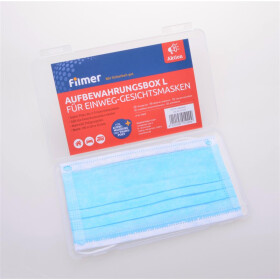 Aufbewahrungsbox L für 3-5 Einweg / OP-Masken...