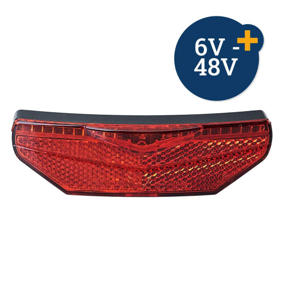 Filmer Premium 49011 E-Bike LED Rücklicht  - 6V-48V