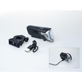 Filmer Premium 49024 LED Frontlicht Akku mit Sensor 60 Lux