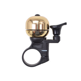 Premium Fahrradglocke Classic MTB Farbe: gold Fahrradzubehör Klingeln Filmer 49130