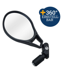 HD Glass Rückspiegel Lenkerende Fahrradzubehör...