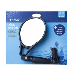 Filmer Premium 49143 HD Glass Rückspiegel für das Lenkerende - extralang