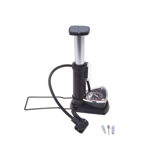 Filmer Premium 49340 Fußluftpumpe mit Druckanzeige