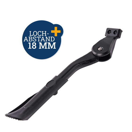 Fahrrad Hinterbauständer 22"-28" - Befestigung Kettenstrebe -18mm Lochabstand Fahrradzubehör Ständer Filmer Premium 49521