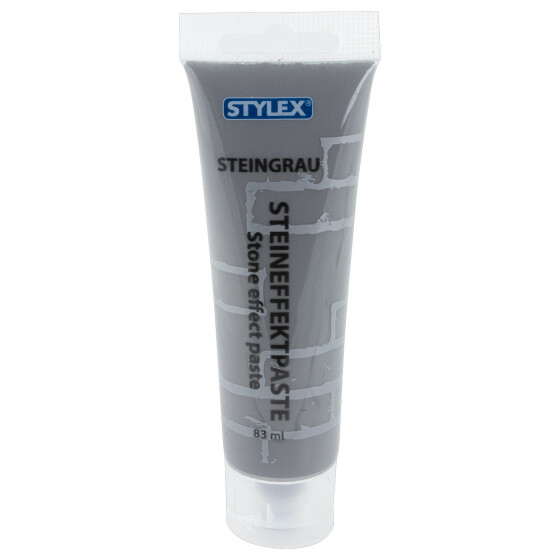 Stylex 28606 Steineffekt-Paste "Steingrau" 83 ml Tube