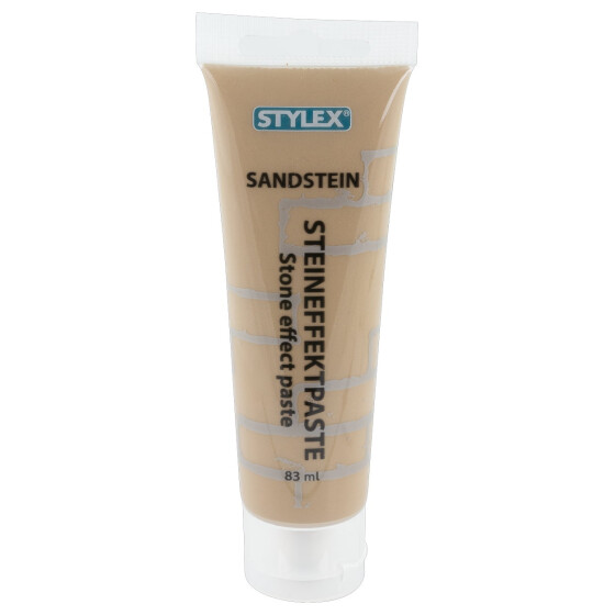 Künstler Acryl Farbe Steineffekt Paste Sandstein 83ml Tube Bastel Künstlerbedarf Stylex 28607