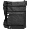 Shaghafi 3600204-001 Damen Stoffhandtasche in schwarz 20 x 24 cm