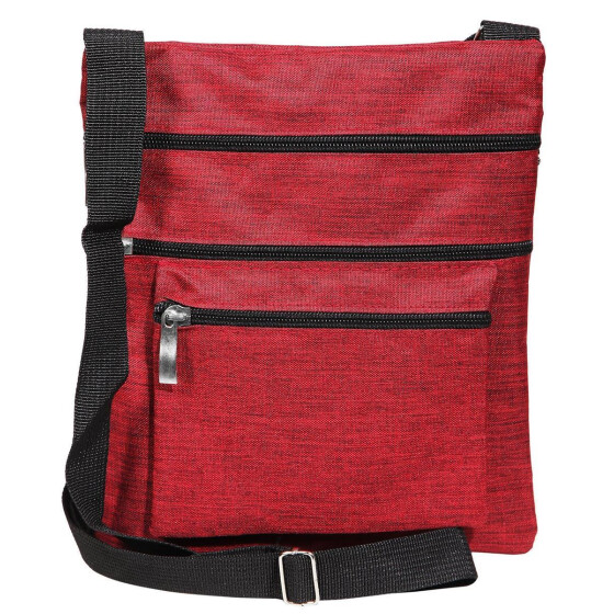 Shaghafi 3600204-002 Damen Stoffhandtasche in rot 20 x 24 cm