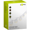 Goobay 57945 10er LED Lichterkette "Rentier" - Timer Funktion warm-weiß 3000 K Batteriebetrieben