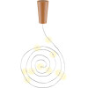 Goobay 3 x 10er LED Flaschen-Lichterkette, inkl. Timer - Stimmungsvolle Leuchtdekoration für Glasflaschen