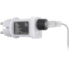Goobay 80er LED Sternenvorhang mit Fernbedienung, Timer-Funktion, 8 Leuchtmodi, Dimmer und 31 V-Außentrafo, warm-weiß (3000 K)