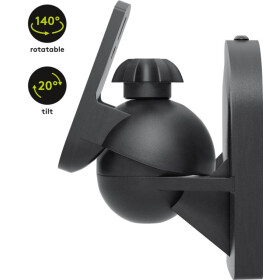Lautsprecher Wandhalterung Universal schwarz max. 3,5 kg...