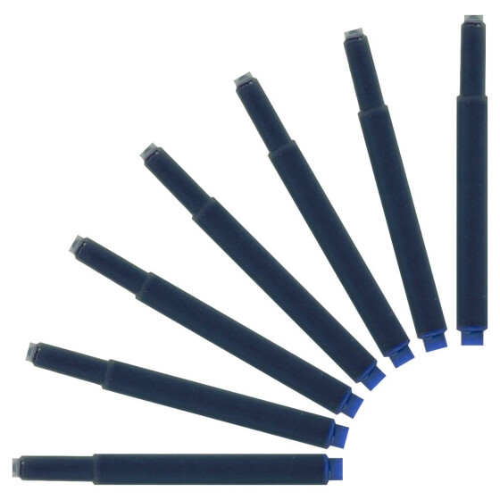 Tintenpatronen blau 50 Stück universell einsetzbar