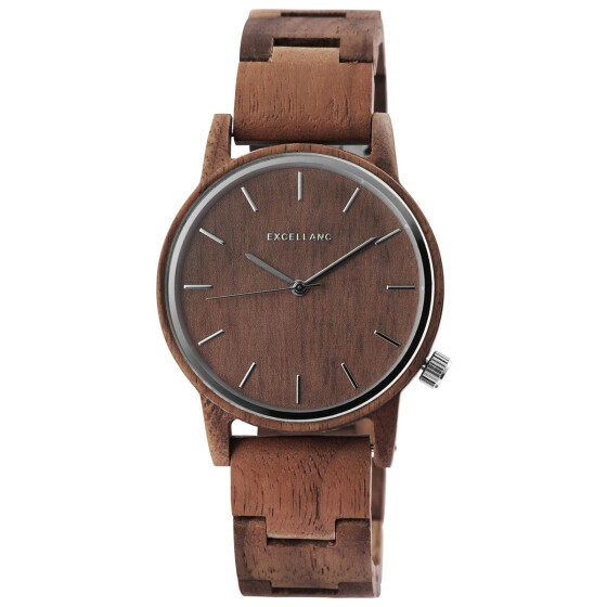 Excellanc 2800052-002 Herren-Armbanduhr aus Holz