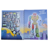Robo Designer Action Stickers 21 Roboter zum selbst designen mit Aufklebern