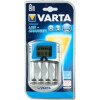 Varta LCD Charger für AA und AAA Akkus inkl. 12 Volt Adapter USB-IN