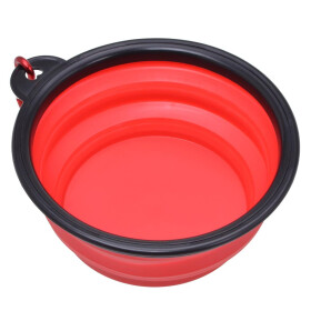 Filmer 37310 Hunde-Wasser-Futterflasche mit Napf 2 in 1 Kunststoff