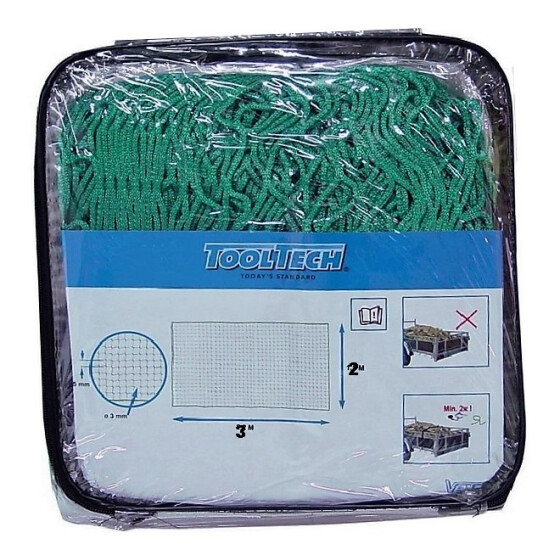ToolTech Kfz Anhängernetz 300 x 200 cm  - Masche 45mm - Seilstärke 3mm