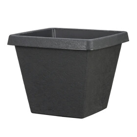 Livinja Pflanztopf Crotone 34 x 34 x 28 cm anthrazit...