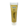 Glitzer Finish Gold Klebstoff mit Glitzerpatikeln goldfarben 83g Tube Bastel Künstlerbedarf Stylex 28609