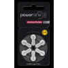PowerOne Evolution 10 - Zink-Luft Hörgeräte Knopfzelle - 6er Pack
