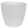 Centi Kunststoff Pflanzkübel LINEA d= 20 cm, H= 17 cm weiß