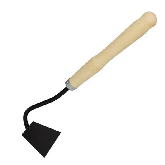 Centi Hacke, ca. 200 g Holzgriff, lackiertes Metall 32 cm Länge