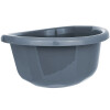 Centi Kunststoff-Schüssel LUZERN rund - 20 Liter - dunkelgrau - 45 x 20 cm