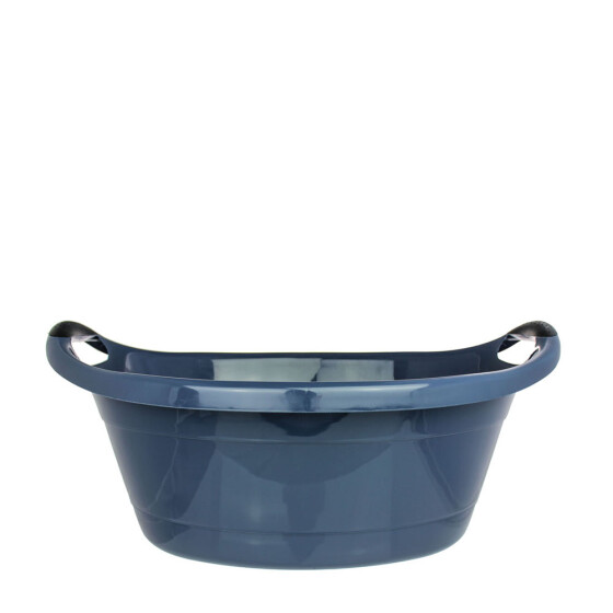 Centi Kunststoff Wanne dunkelblau 14 Liter, 50 x 38  x 18 cm ovale Form
