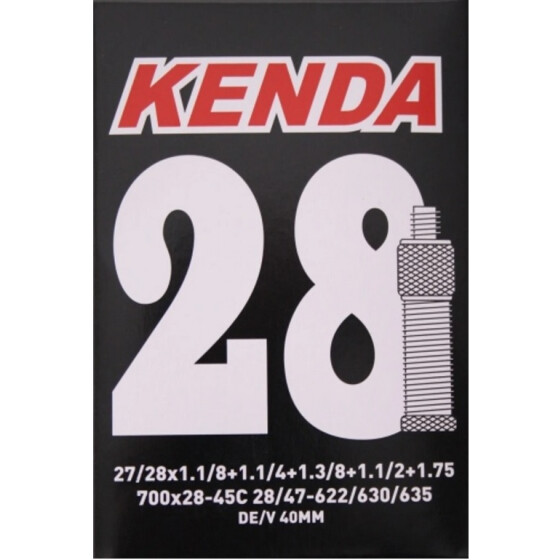 Kenda-Schlauch 28/47-622/630/635 28x13/8-1,75 DV