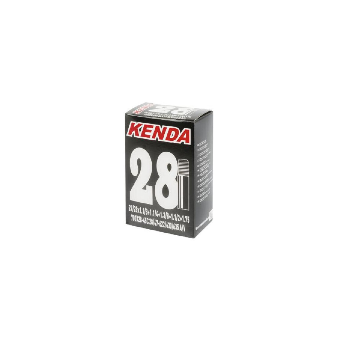 Kenda-Schlauch 28/47-622/630/635 28x13/8-1,75 AV, 4,99 €