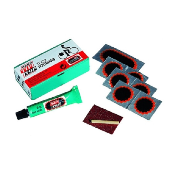 Fahrrad Flickzeug Tip Top Reperatur Set TT 02 Fahrradzubehör Werkzeug Rema