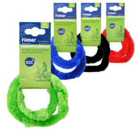 Filmer 46.710 BLAU Fahrrad Naben Putzringe Allround