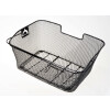 B-Ware Filmer 46.333 Fahrrad Korb De Luxe hinten - schwarz  - dichtes Drahtnetz