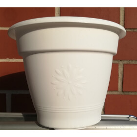 alpfa 862178 Blumenkübel Sydney mit Dekor 23 x 19 cm...