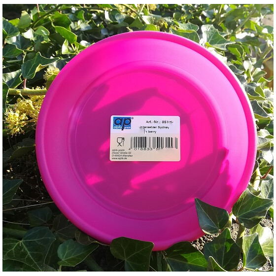 Untersetzer 30cm Pflanztopf Sydney 38cm BERRY Deko Gartenbedarf Blumentöpfe alpfa 851483