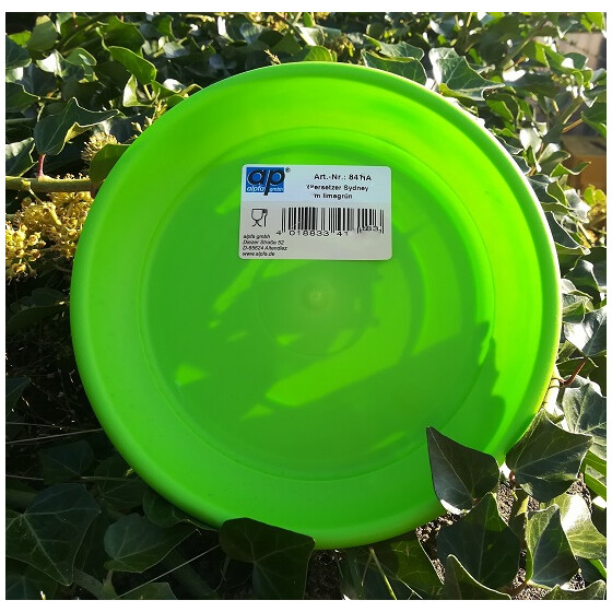 alpfa 841486 Untersetzer für Pflanztopf Sydney 32 cm - 25 cm Durchmesser - limette