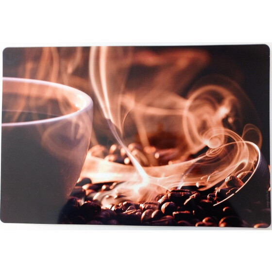 alpfa 802033 Tisch-/Platzset "Kaffeeduft" braun 45 x 30 cm glänzend