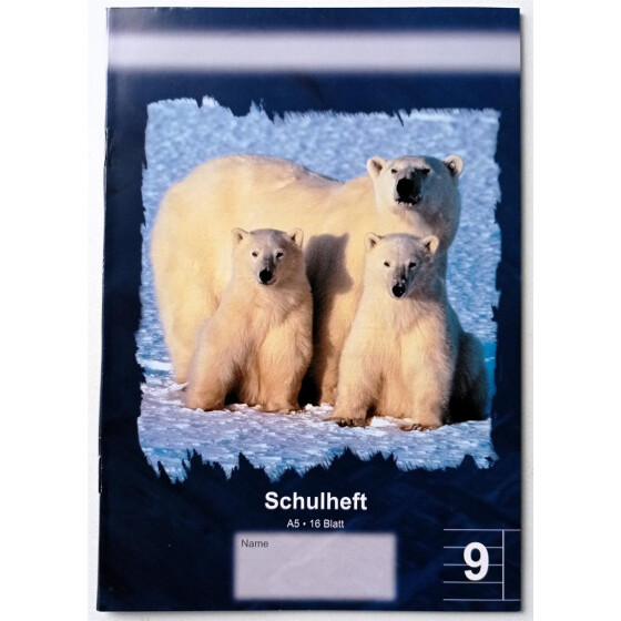 Schulheft Lineatur 9 Liniert mit Rand DIN A5 16 Blatt HGG 10970572