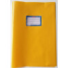 Herlitz 5204011 Heftumschlag, DIN A4, gelb, baststruktur