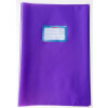 Herlitz 5204094 Heftumschlag, DIN A4, violett, baststruktur