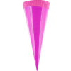 Stylex 47174 Deko-Schultüten NEON 6 Stück, 12 cm lang