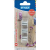 Stylex 46474 Basteldraht silberfarben 0,3 + 0,4 und 0,5 mm 3 x 2 m