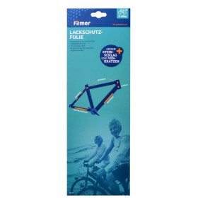 Rahmen Lackschutzfolie transparent gegen Steinschlag und verkratzen Fahrradzubehör Filmer 49830