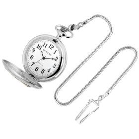 Taschenuhr Berlin Brandenburger Tor Motiv bicolour Analog Quartzwerk Excellanc
