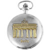 Taschenuhr Berlin Brandenburger Tor Motiv bicolour Analog Quartzwerk Excellanc